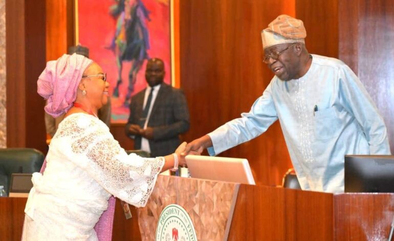 Tinubu Swears In FCC Chair, 37 Commissioners