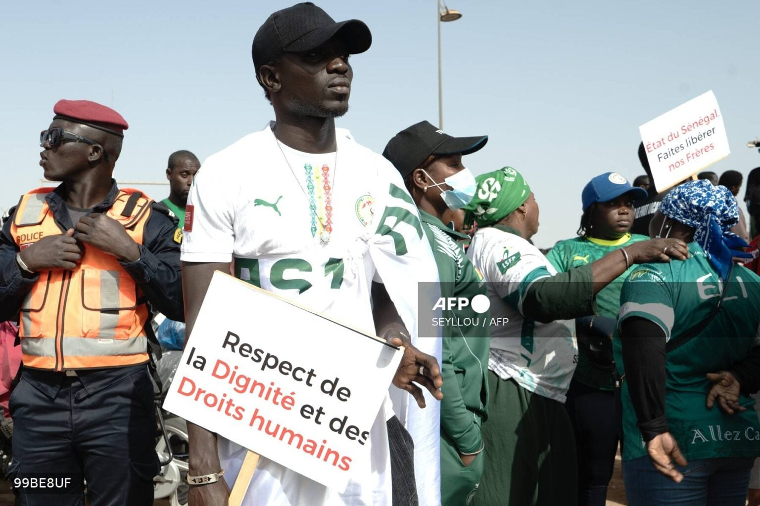 AFCON: Protestors March In Senegal Over 18 Jailed Fans In Morocco
