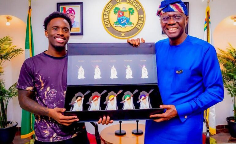 Sanwo-Olu Hosts American Streamer Kai Cenat In Lagos