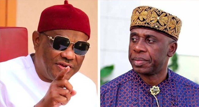 E-Transmission: Wike Dismisses Amaechi’s Protest as ‘Theatrical Display’