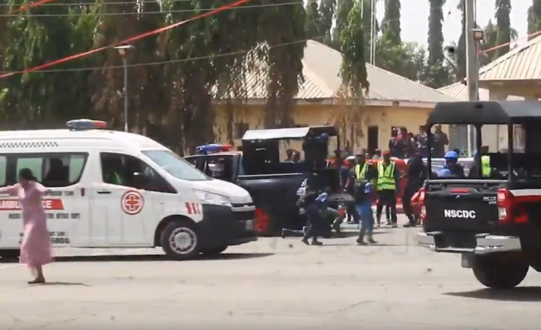 Show of Force: Female NSCDC Officer Crushed To Death By Operational Van In Abuja