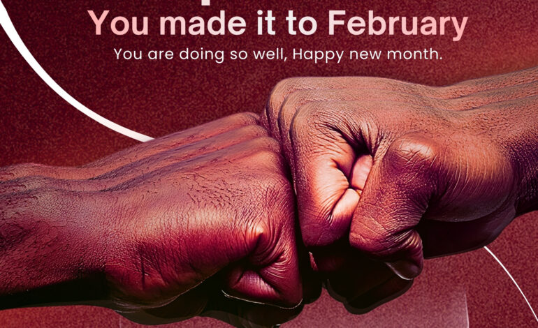 50 Happy New Month Messages, Wishes and Prayers for February 2026
