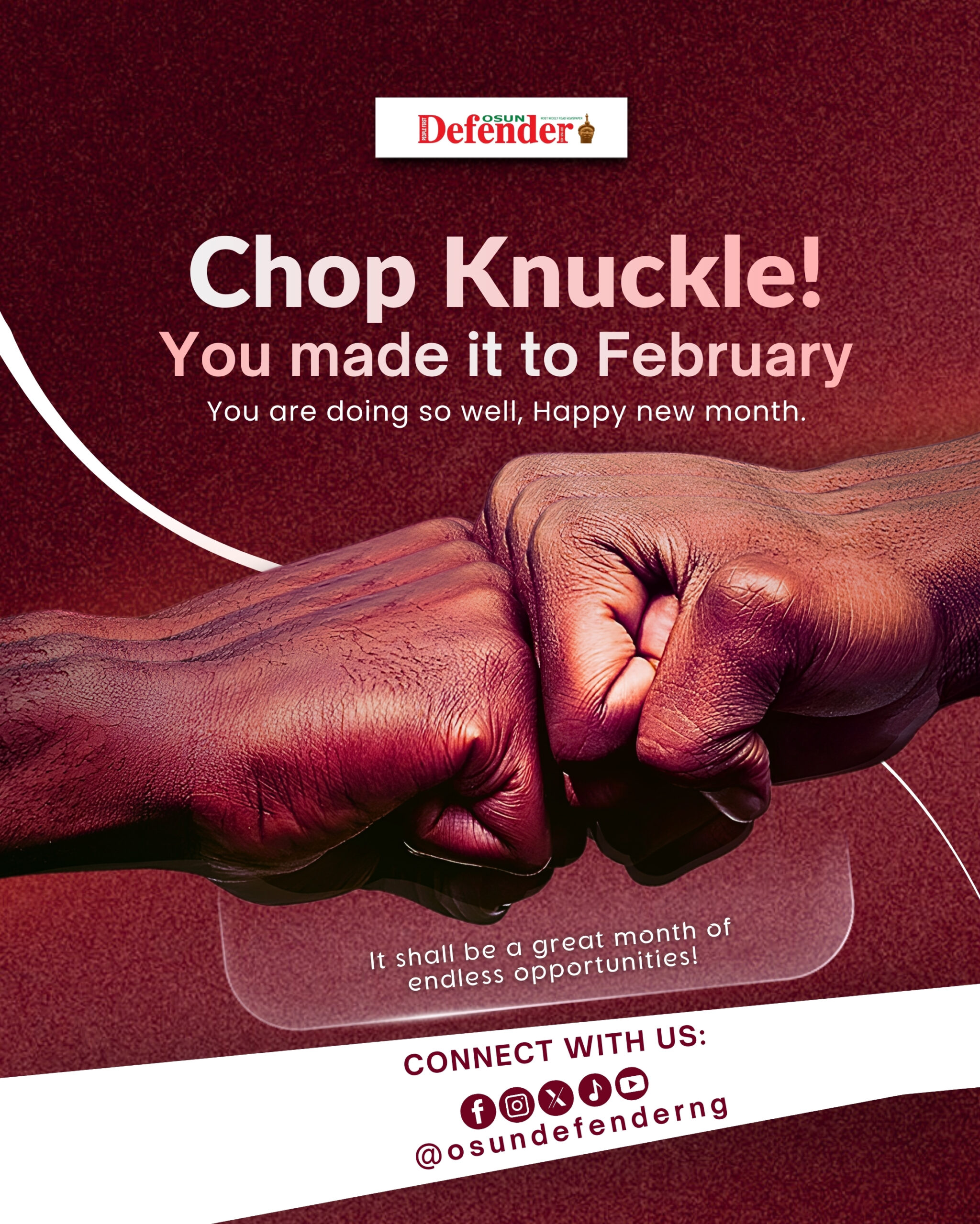 50 Happy New Month Messages, Wishes and Prayers for February 2026