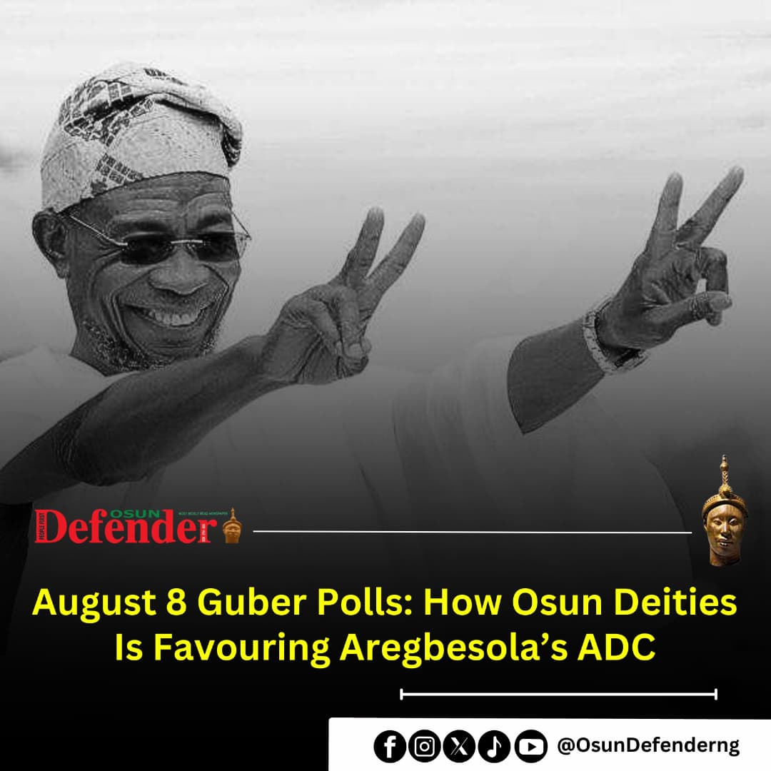 August 8 Guber Polls: How Osun Deities Are Favouring Aregbesola’s ADC