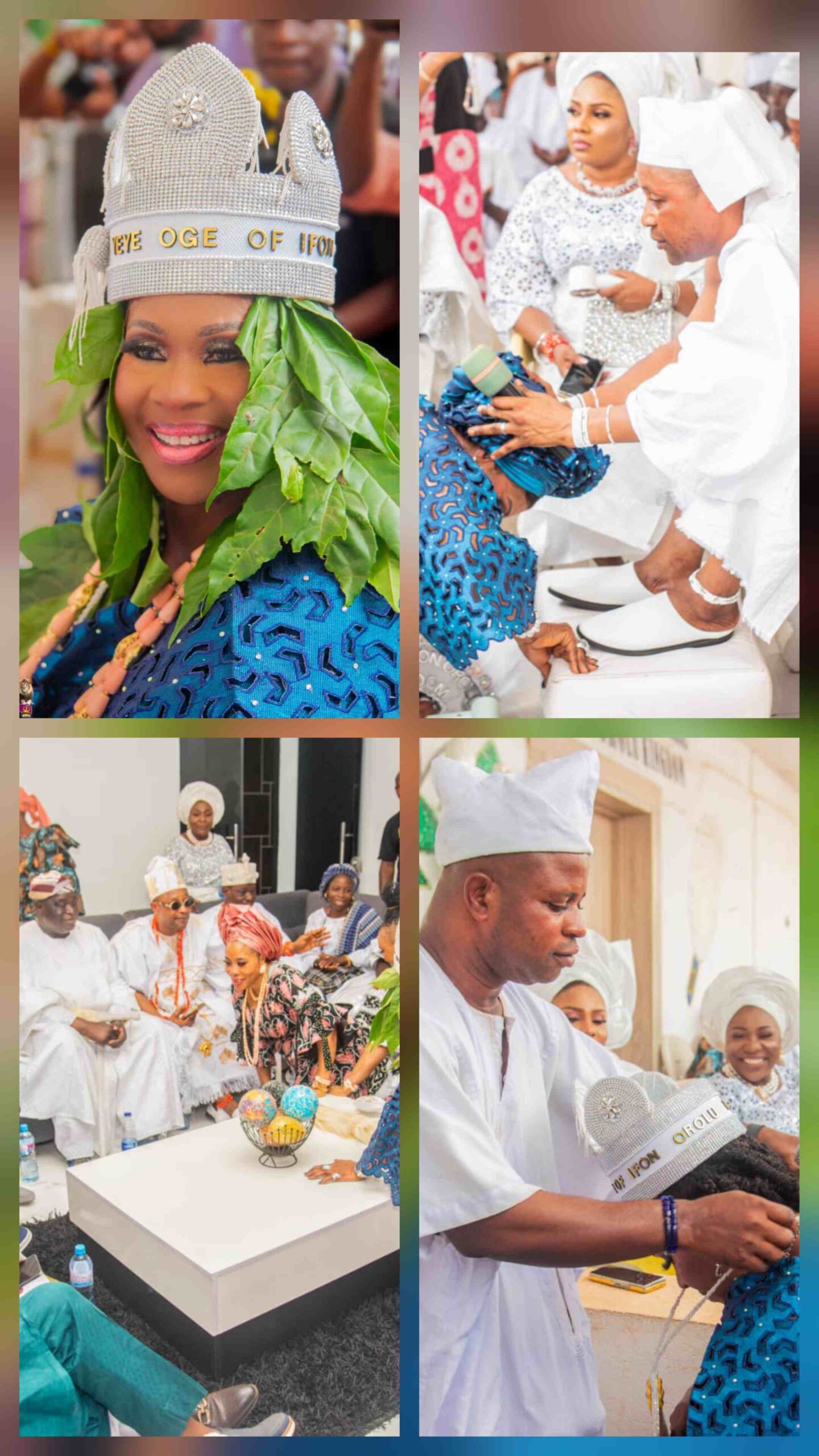 Olufon Installs Princess Akinyooye As Yeye Oge Of Ifon-Osun