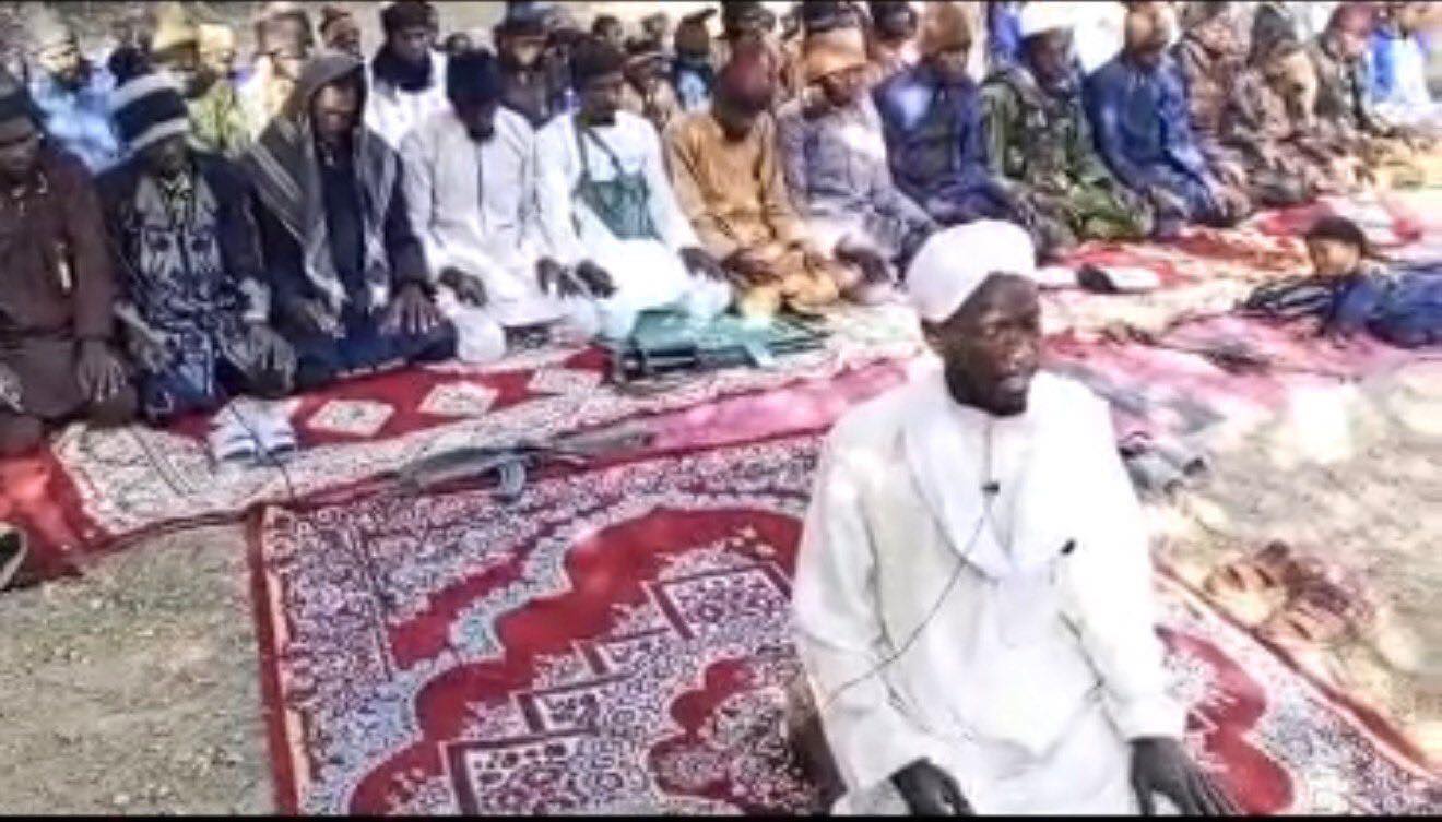 Boko Haram, ISWAP Fighters Hold Eid Prayers With Rifles in Borno