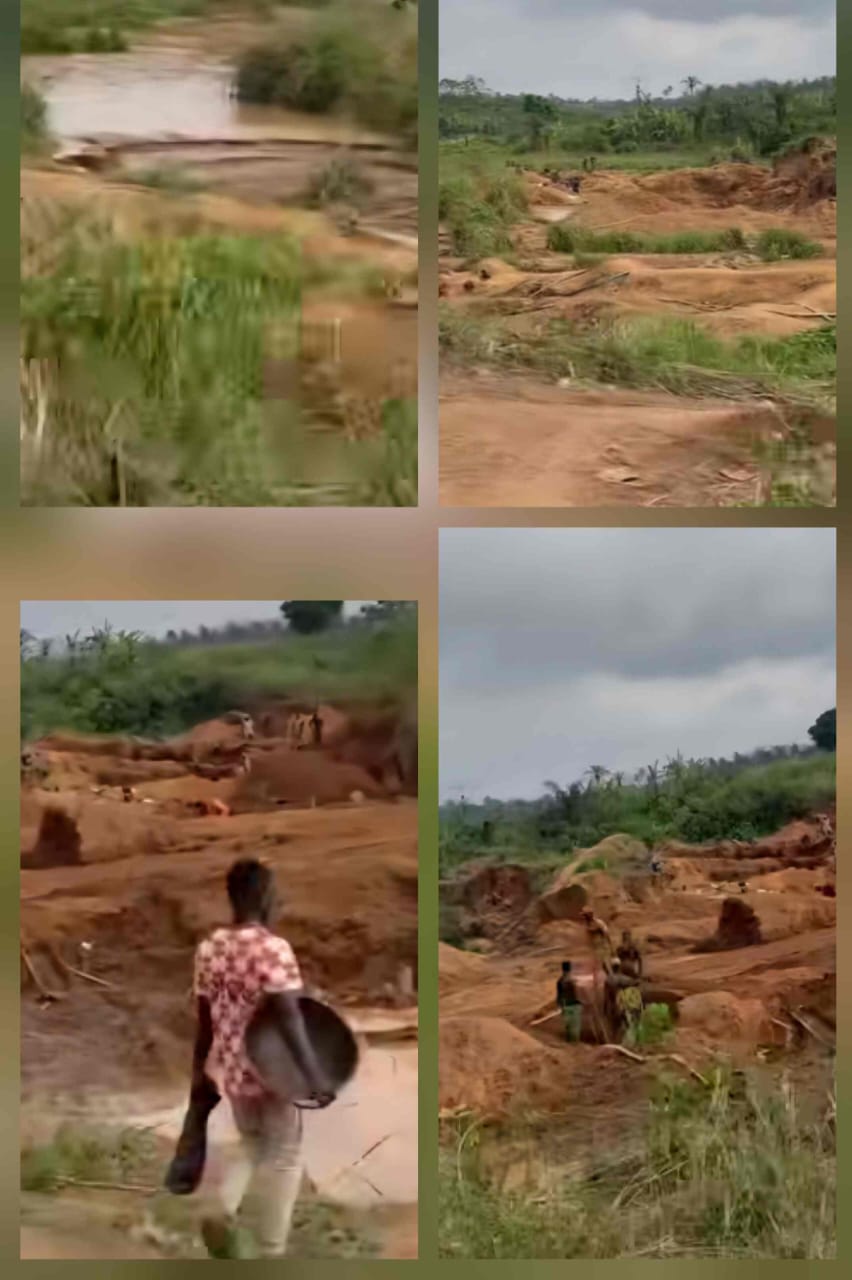 Land Desecration: Ex-Ambassador To The Netherlands, Eniola Ajayi Decries Miners Activities In Osun Community