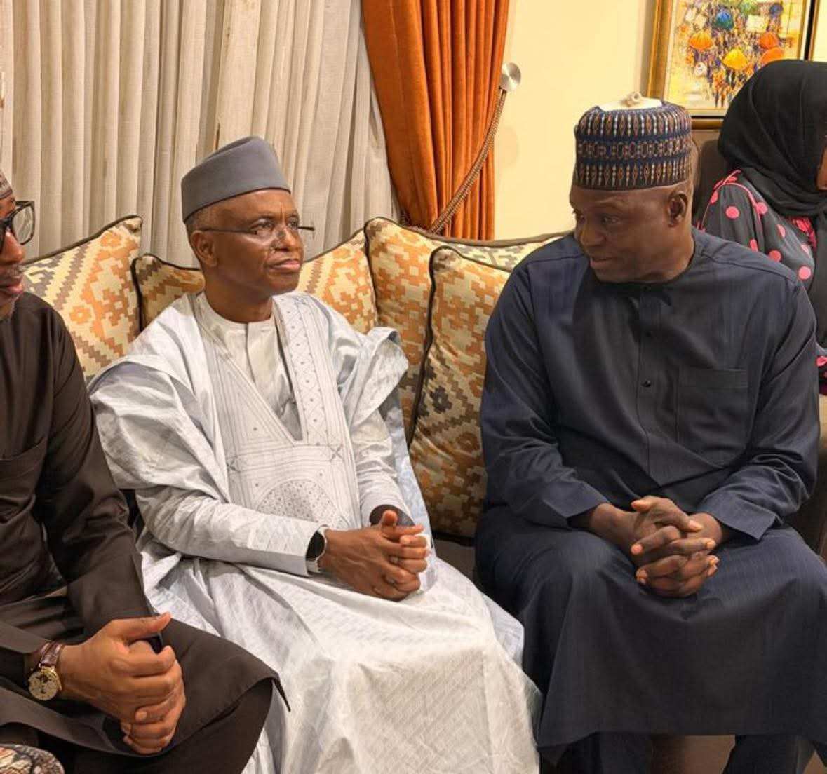 APC Chairman, Yilwatda Visits El-Rufai Over Mother’s Death