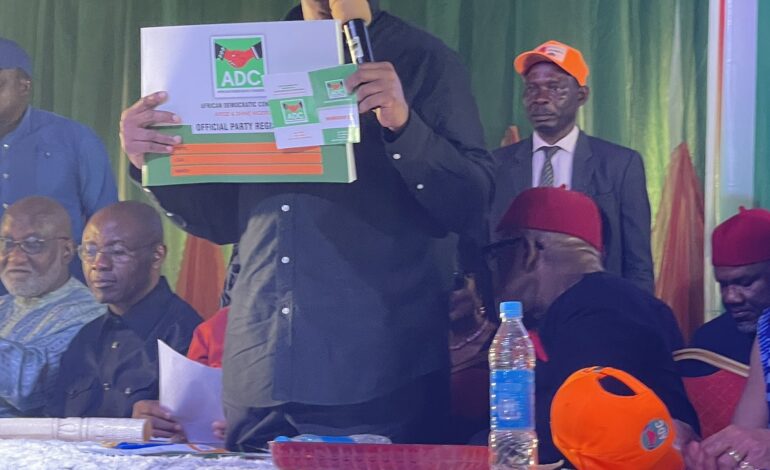 Peter Obi Officially Picks Up ADC Membership Card in Anambra