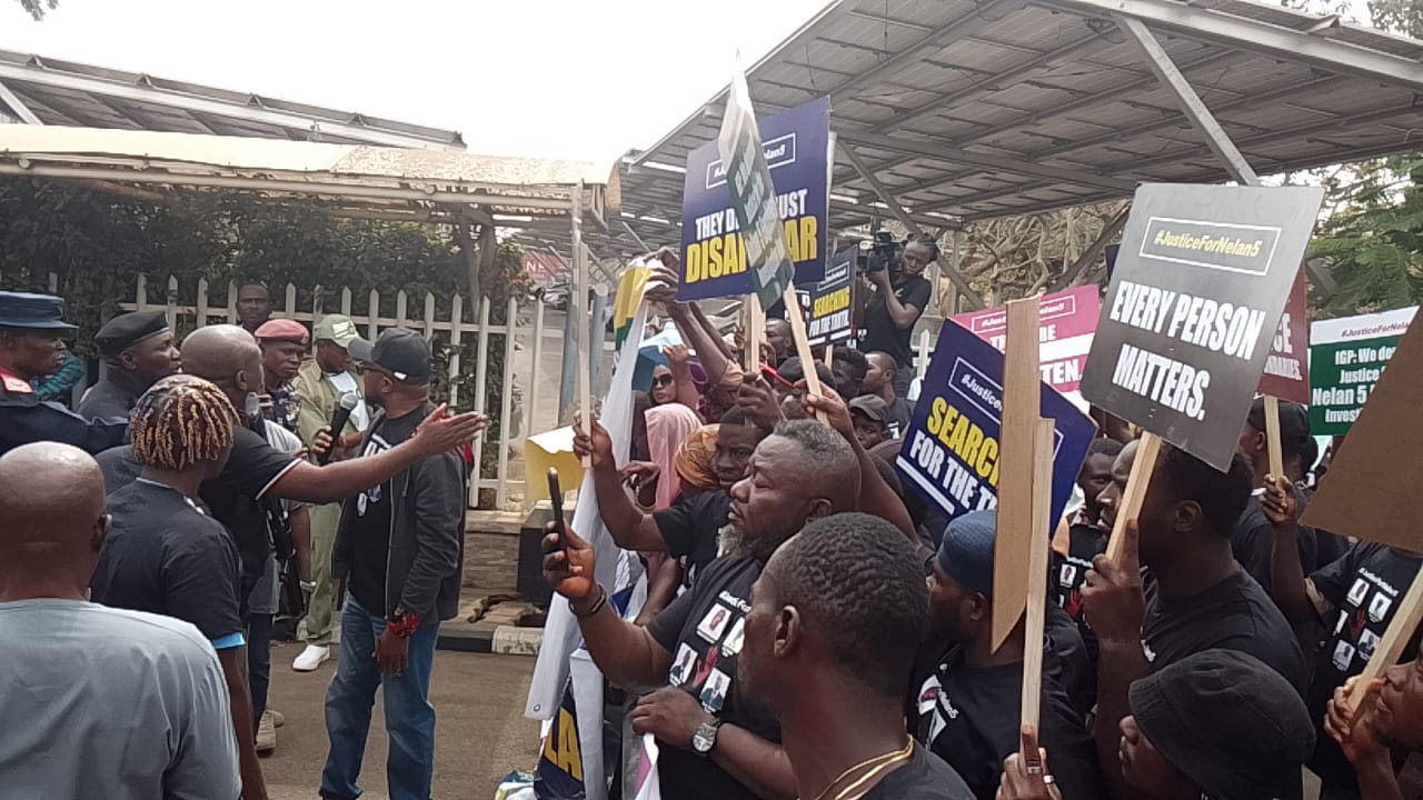 Protesters Storm Works Ministry, Demand Answers From Umahi Over Five Missing NELAN Engineers