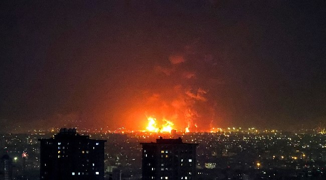 Five Depots In Flames as US, Israel Hit Oil Sites In Iran