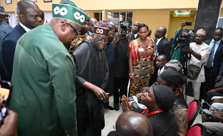 Video: I Have To Fly Back In 10 Minutes Due To Lack Of Electricity At Your Airport – Tinubu Tells Plateau Victims
