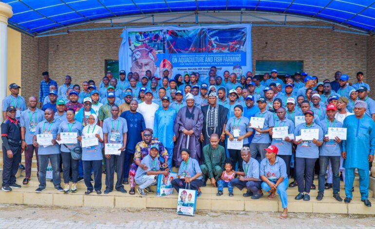Ex-Governor’s Son Trains, Gives Grants To 100 In Osun