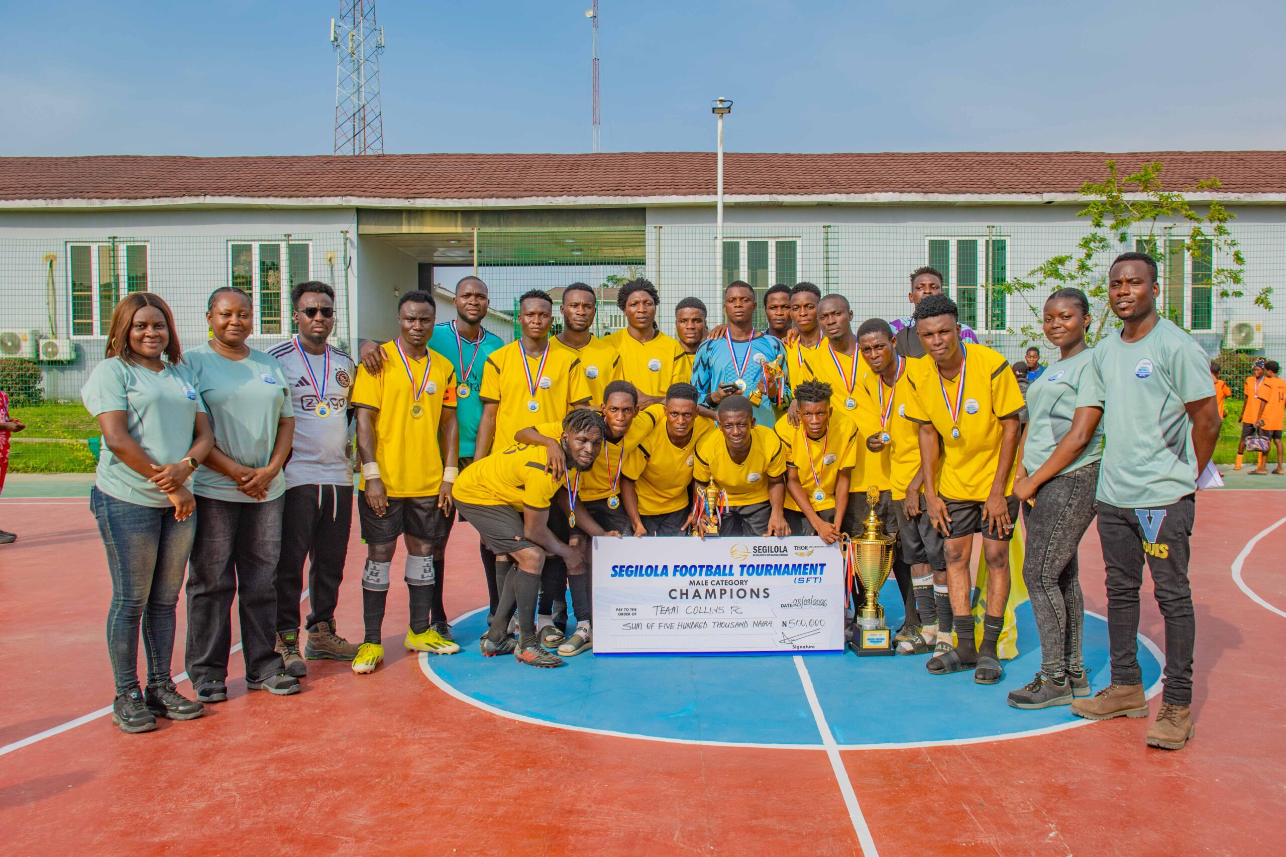 Segilola Resources Concludes 5th Annual Football Tournament In Osun State, Promoting Youth Empowerment