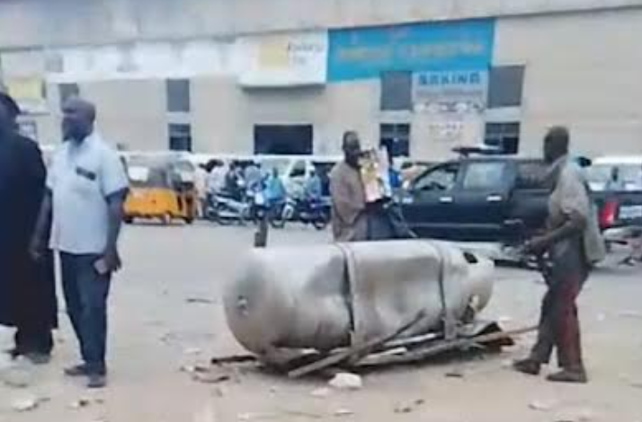 Bomb Scare In Kaduna As Gas Tank Explodes