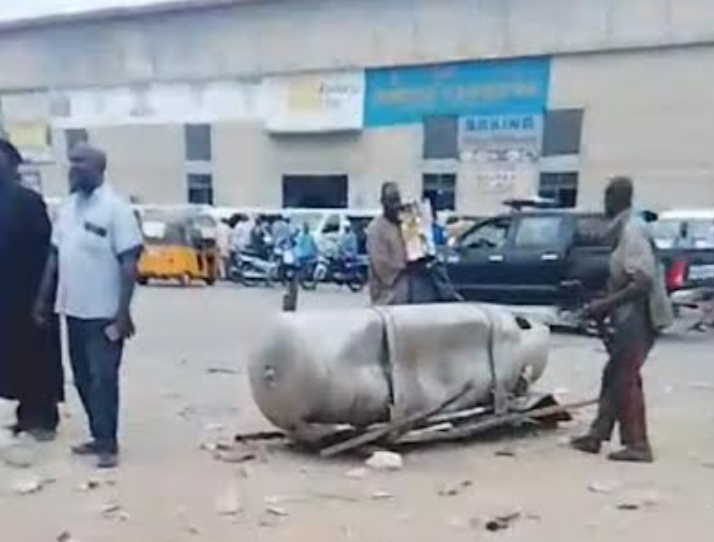Bomb Scare In Kaduna As Gas Tank Explodes