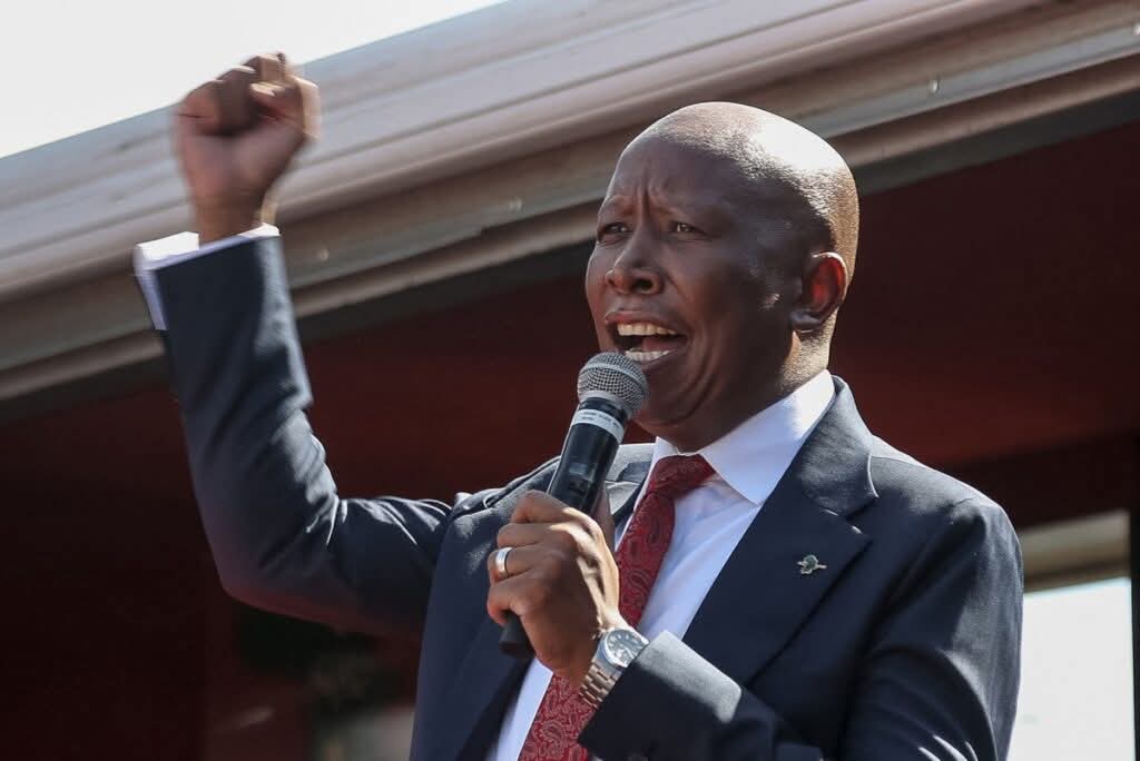 Just In: S’African Left-Wing Party Leader Malema Jailed Five Years