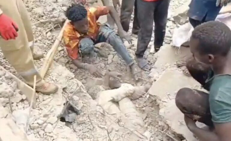 Five Killed, 10 Rescued In Abuja Building Collapse As Search Continues