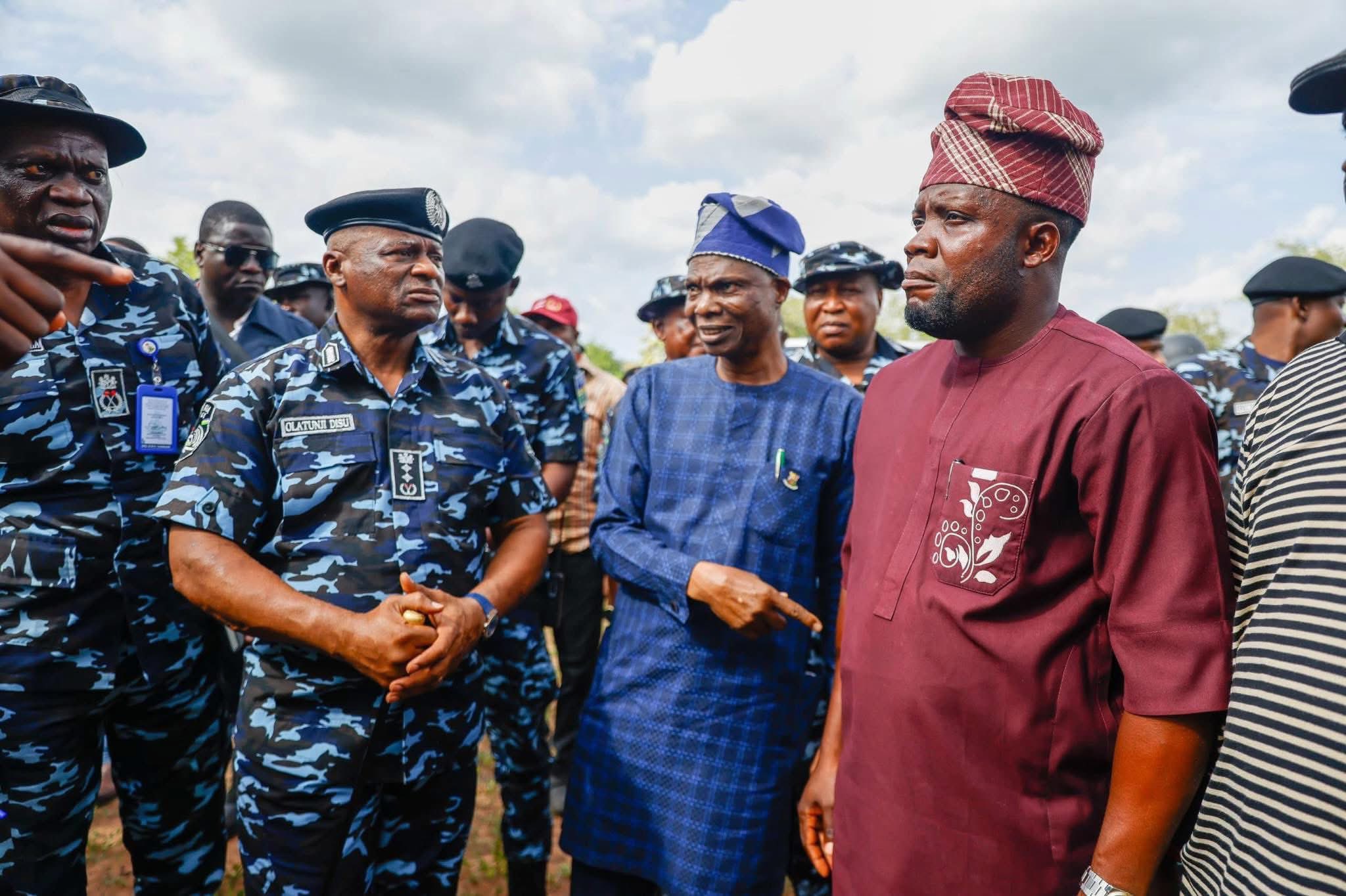 Oyo Kidnap: iGP Disu Visits Communities, Orders Rescue Operations After Terror Attacks