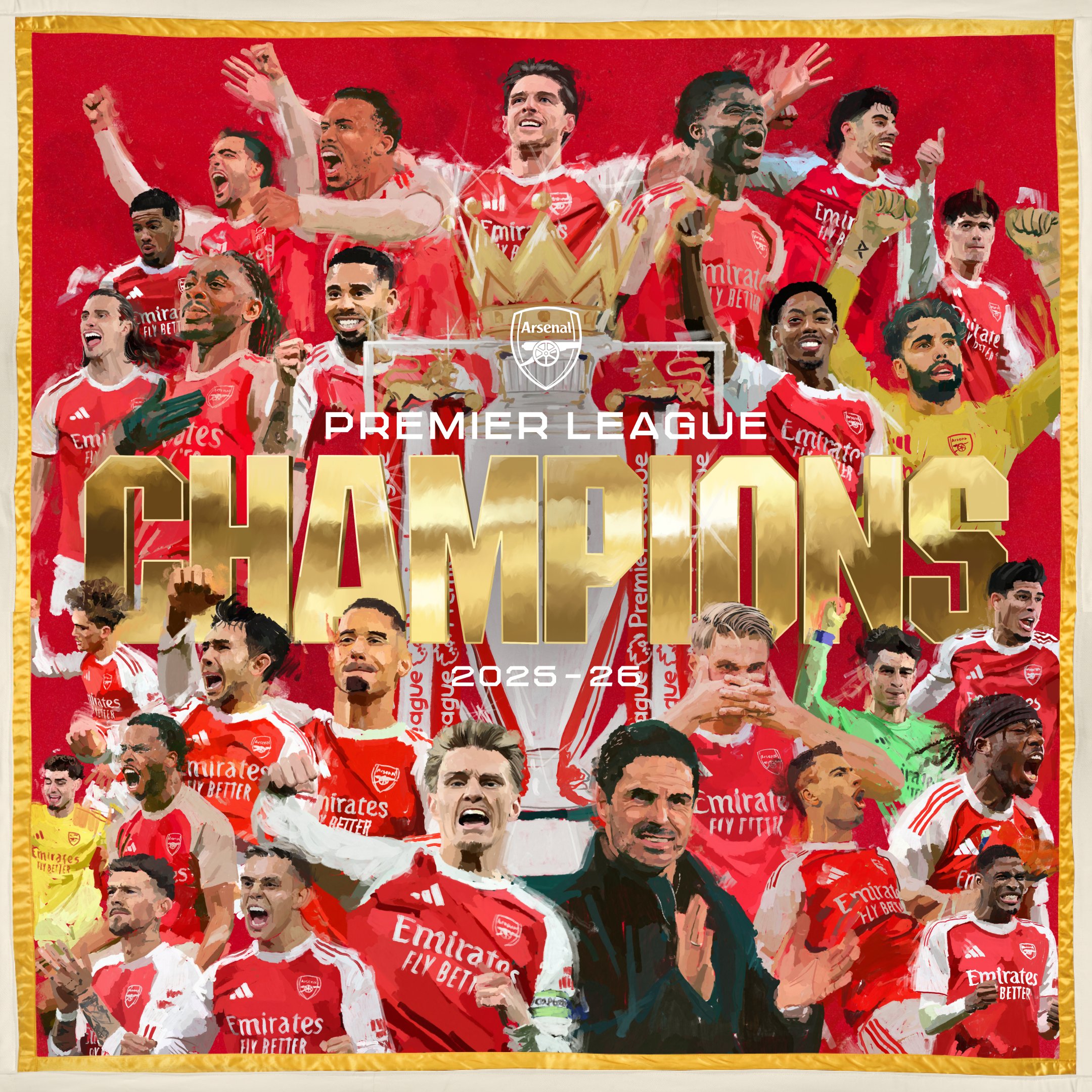 Gunners End 22-Year Wait, Win EPL