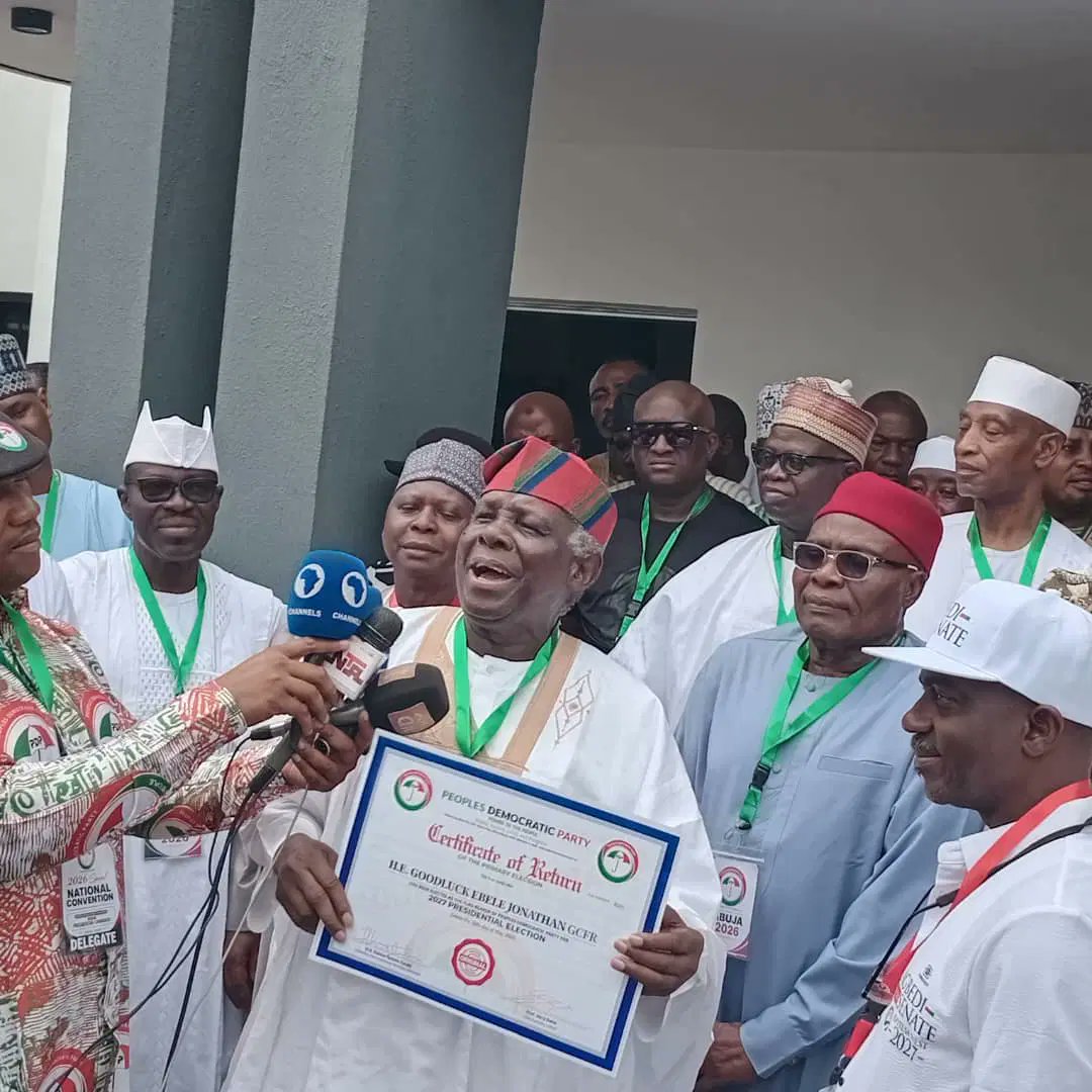PDP Faction Declares Jonathan Presidential Candidate In Absentia