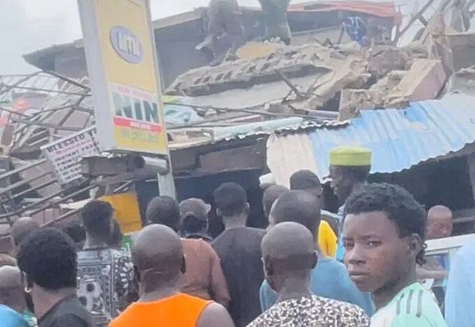 Lagos Building Collapse: Ten Rescued As Search Operation Intensifies