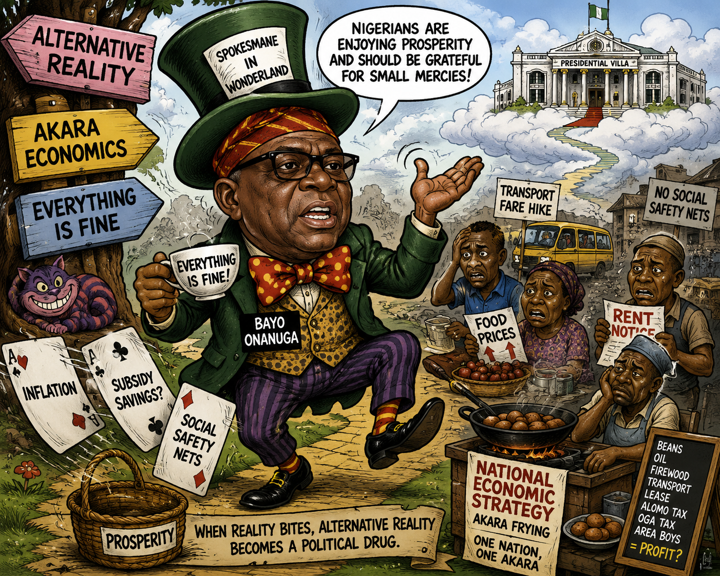 Editorial: Bayo Onanuga In Wonderland