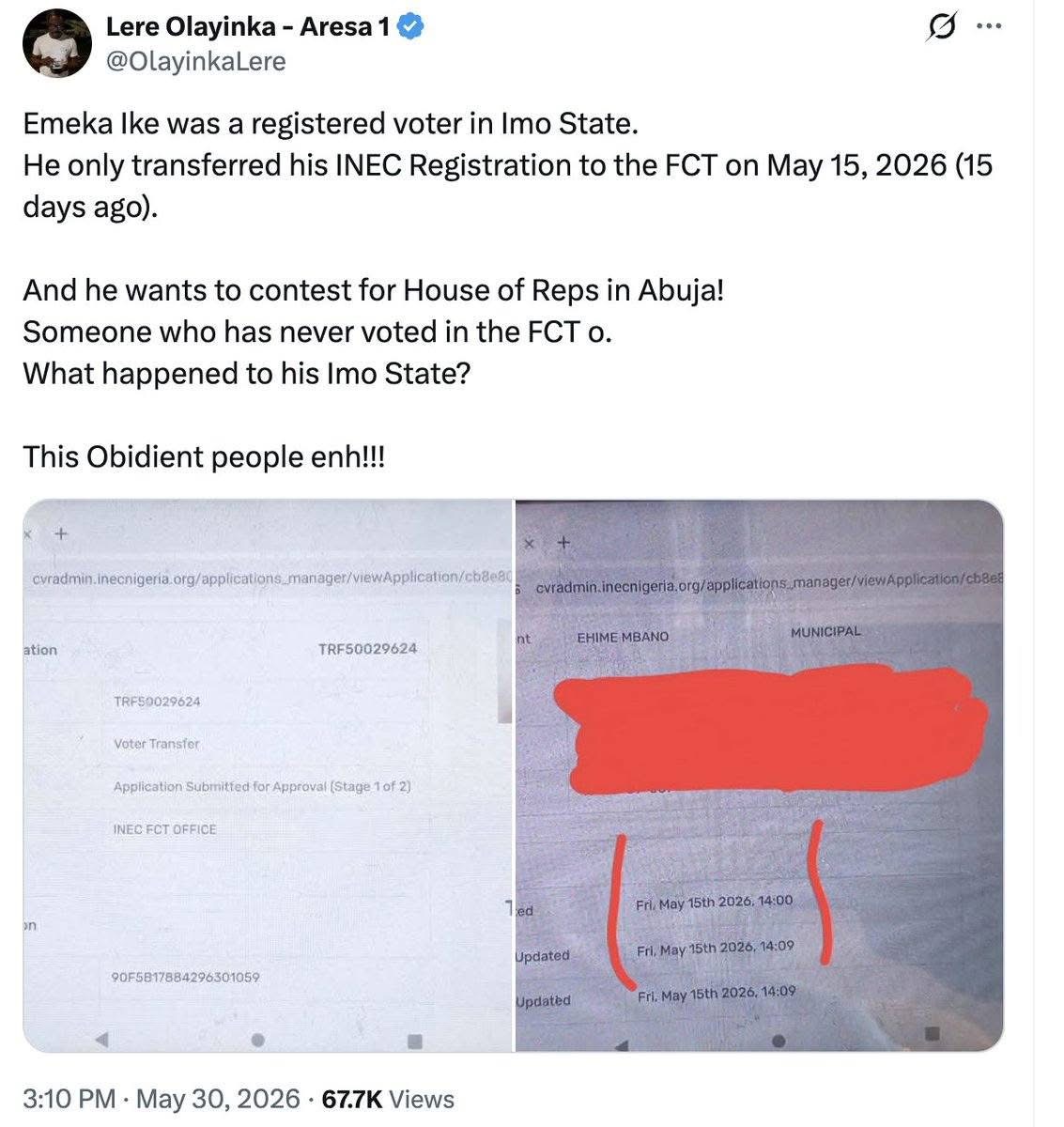Reactions As Wike’s Aide Leaks Voters’ Data From INEC’s Admin Webpage