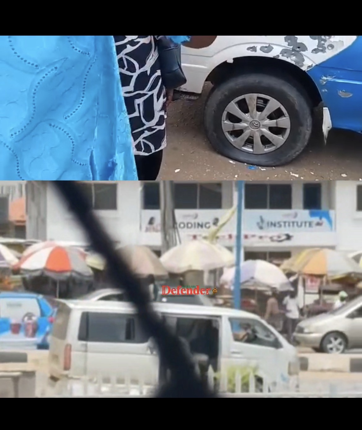 Video: Thugs In AMBO, Tinubu Branded Vehicles Brandish Guns In Osogbo