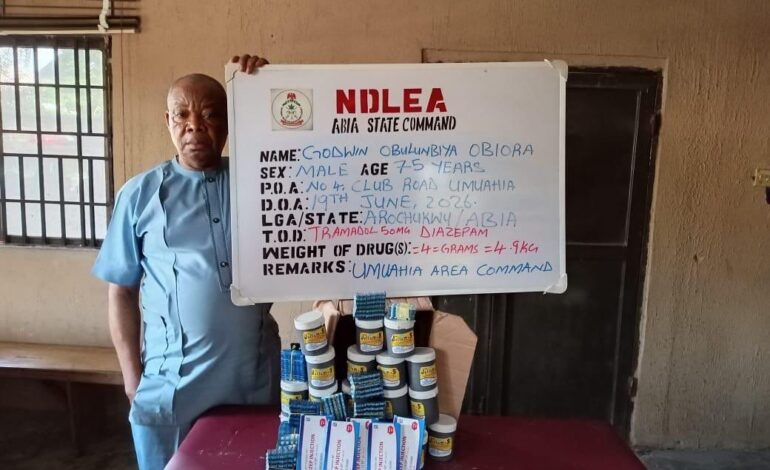 NDLEA Arrests Two Grandpa’s For Selling Drugs To Secondary School Students