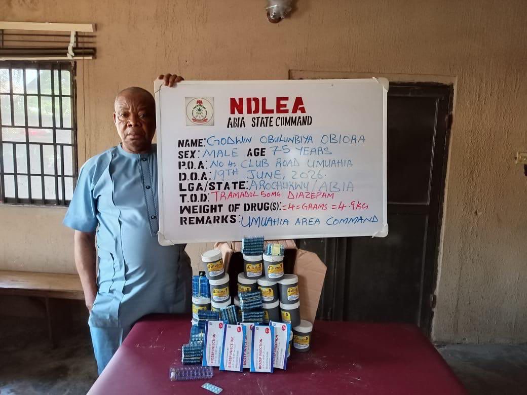 NDLEA Arrests Two Grandpa’s For Selling Drugs To Secondary School Students