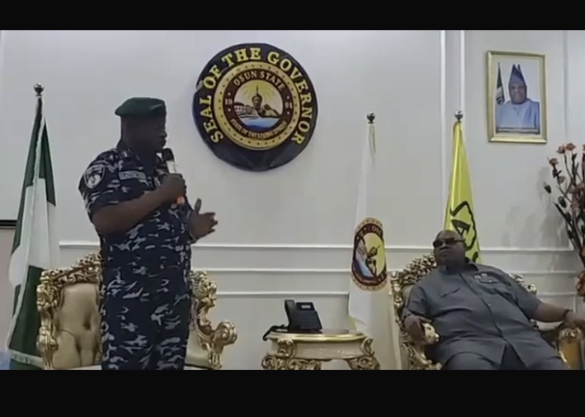 Video: IGP Visits Adeleke, Queries Alleged Shielding Of Criminal Suspects In Govt House